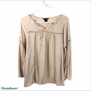 Imaginary Voyage Boho‎ Peasant Blouse Size Small